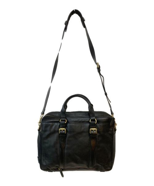 COLE HAAN（コールハーン）COLE HAAN (コールハーン) マシューズ アタッシュ レザーバッグ ブラックの古着・服飾アイテム