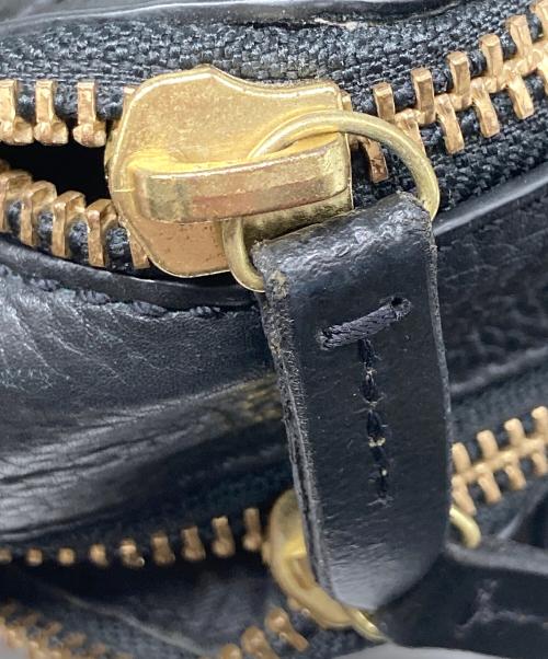 COLE HAAN（コールハーン）COLE HAAN (コールハーン) マシューズ アタッシュ レザーバッグ ブラックの古着・服飾アイテム