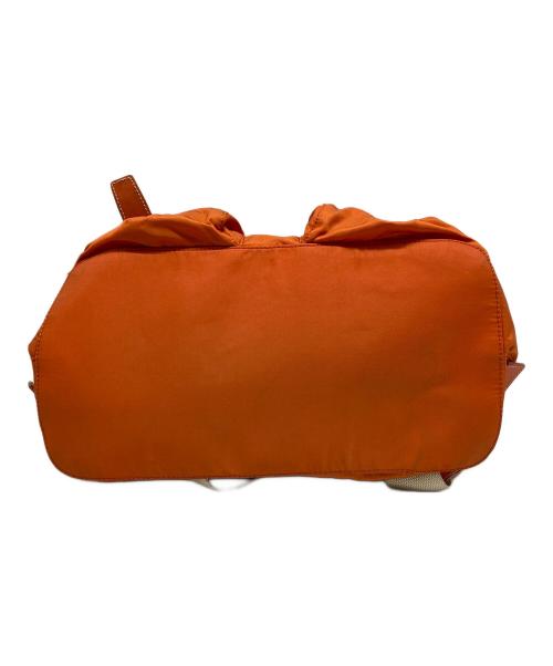 PRADA（プラダ）PRADA (プラダ) ナイロンリュック オレンジの古着・服飾アイテム