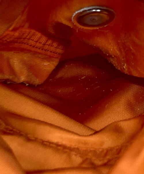 PRADA（プラダ）PRADA (プラダ) ナイロンリュック オレンジの古着・服飾アイテム