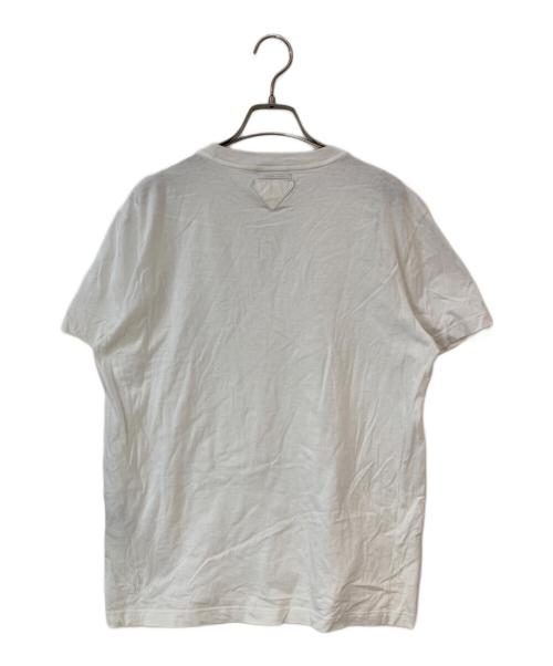 PRADA（プラダ）PRADA (プラダ) ILK Tシャツ ホワイト サイズ:Lの古着・服飾アイテム