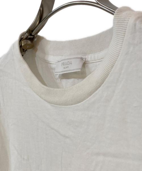 PRADA（プラダ）PRADA (プラダ) ILK Tシャツ ホワイト サイズ:Lの古着・服飾アイテム