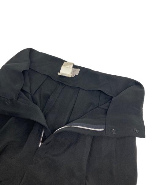 YOHJI YAMAMOTO（ヨウジヤマモト）YOHJI YAMAMOTO (ヨウジヤマモト) シルクパンツ ブラック サイズ:2の古着・服飾アイテム