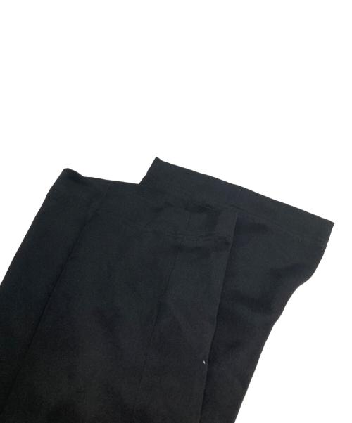 YOHJI YAMAMOTO（ヨウジヤマモト）YOHJI YAMAMOTO (ヨウジヤマモト) シルクパンツ ブラック サイズ:2の古着・服飾アイテム