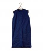 CELINEセリーヌ）の古着「フィービー期 ノースリーブワンピース」｜ネイビー