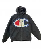 SUPREME×Championシュプリーム×チャンピオン）の古着「15FW Puffy Jacket/ パフィージャケット」｜ブラック