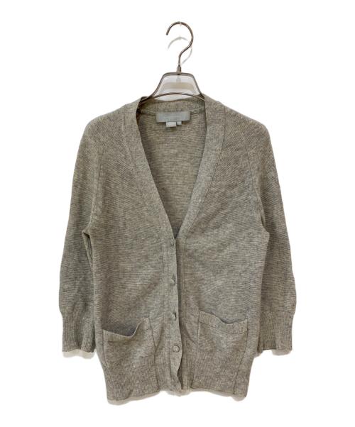 ALEXANDER WANG（アレキサンダー・ワン）ALEXANDER WANG (アレキサンダー・ワン) ニットカーディガン グレー サイズ:XSの古着・服飾アイテム