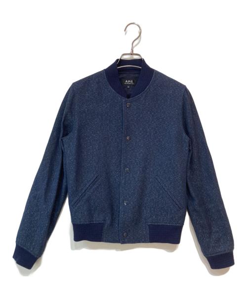 A.P.C.（アーペーセー）A.P.C. (アーペーセー) スタジャン ネイビー サイズ:XSの古着・服飾アイテム