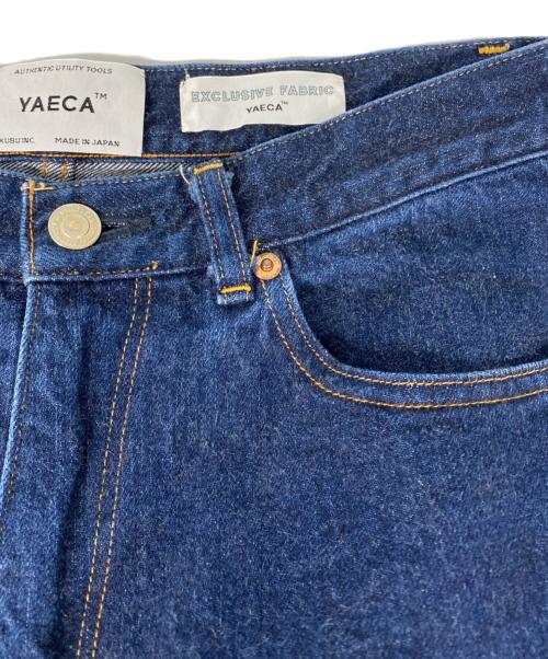 YAECA（ヤエカ）YAECA (ヤエカ) No.13 Wide Straight デニムパンツ インディゴ サイズ:76cm (W30)の古着・服飾アイテム