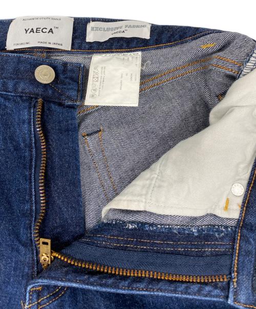 YAECA（ヤエカ）YAECA (ヤエカ) No.13 Wide Straight デニムパンツ インディゴ サイズ:76cm (W30)の古着・服飾アイテム