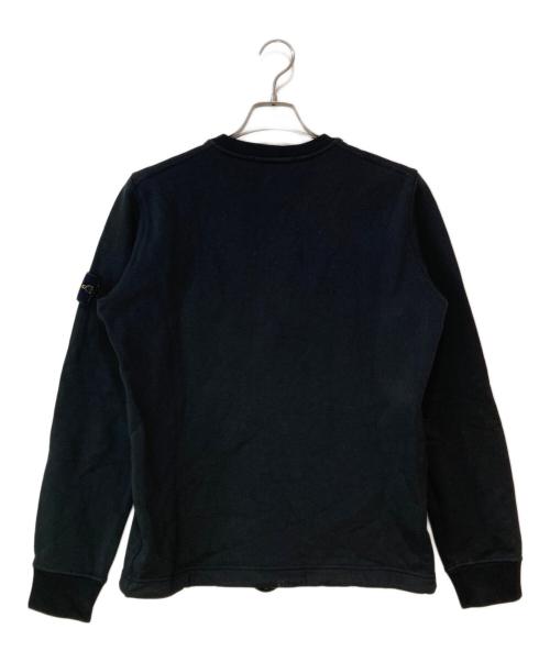 STONE ISLAND（ストーンアイランド）STONE ISLAND (ストーンアイランド) 19AW クルーネックスウェット ブラック サイズ:Sの古着・服飾アイテム