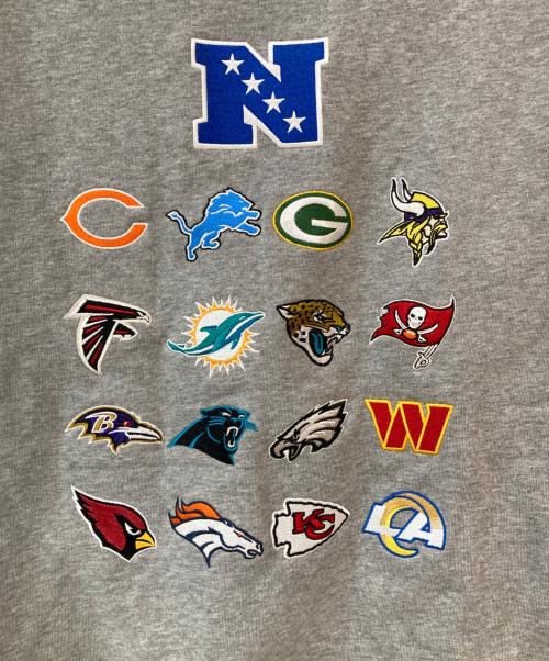 New Era（ニューエラ）New Era (ニューエラ) X-LARGE (エクストララージ) NFL (エヌエフエル) HOODED SWEAT SHIRT グレー サイズ:Mの古着・服飾アイテム