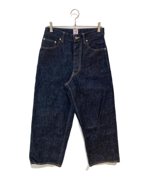 CRANK PROJECT（クランクプロジェクツ）CRANK PROJECT (クランクプロジェクツ) 13oz ファットデニム インディゴ サイズ:38の古着・服飾アイテム