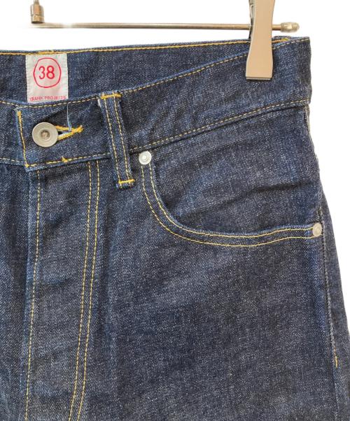 CRANK PROJECT（クランクプロジェクツ）CRANK PROJECT (クランクプロジェクツ) 13oz ファットデニム インディゴ サイズ:38の古着・服飾アイテム