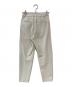 UNITED ARROWS (ユナイテッドアローズ) SPONGYタックテーパードパンツ アイボリー サイズ:36：7000円