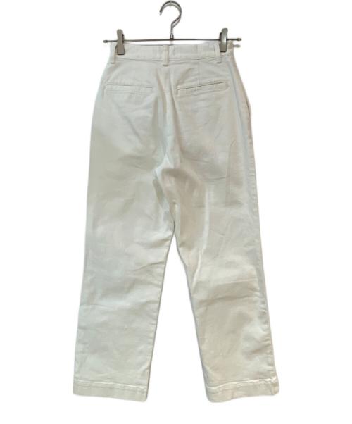 woadblue（ウォードブルー）woadblue (ウォードブルー) 2タックデニムパンツ ホワイト サイズ:23の古着・服飾アイテム