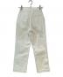 woadblue (ウォードブルー) 2タックデニムパンツ ホワイト サイズ:23：6000円