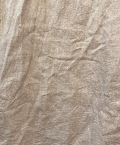 nest Robe（ネストローブ）nest Robe (ネストローブ) リネン天然染めビッグシャツワンピース ピンク サイズ:FREEの古着・服飾アイテム