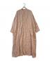 nest Robe（ネストローブ）の古着「リネン天然染めビッグシャツワンピース」｜ピンク