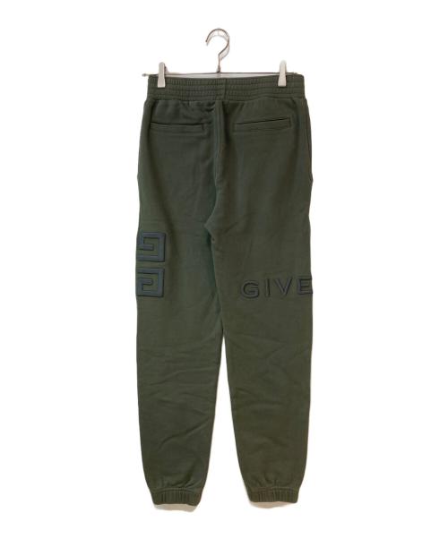 GIVENCHY（ジバンシィ）GIVENCHY (ジバンシィ) 4G TRAINING PANTS オリーブ サイズ:Sの古着・服飾アイテム
