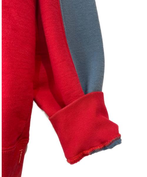 SUPREME（シュプリーム）SUPREME (シュプリーム) 18FW Paneled Hooded Sweatshirt レッド サイズ:Mの古着・服飾アイテム