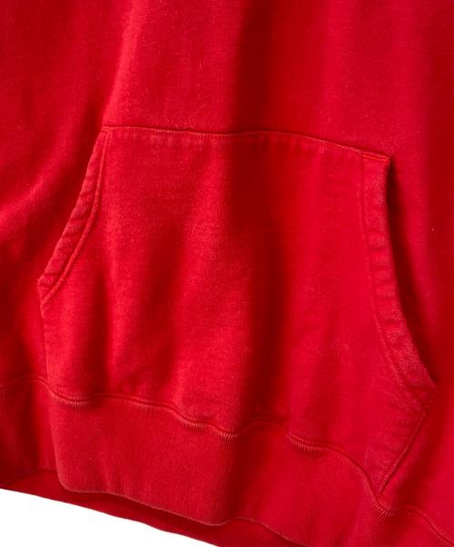 SUPREME（シュプリーム）SUPREME (シュプリーム) 18FW Paneled Hooded Sweatshirt レッド サイズ:Mの古着・服飾アイテム
