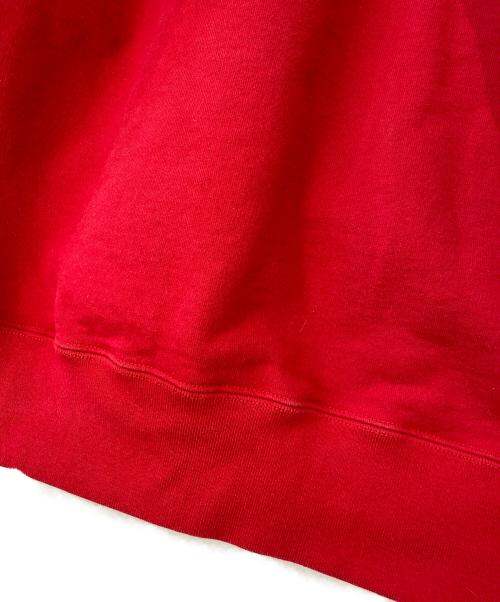 SUPREME（シュプリーム）SUPREME (シュプリーム) 18FW Paneled Hooded Sweatshirt レッド サイズ:Mの古着・服飾アイテム