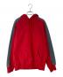 SUPREME（シュプリーム）の古着「18FW Paneled Hooded Sweatshirt」｜レッド