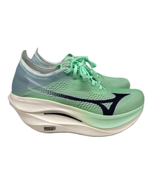 MIZUNO（ミズノ）MIZUNO (ミズノ) WAVE Rebellion Pro 3 ローカットスニーカー グリーン サイズ:26.5の古着・服飾アイテム