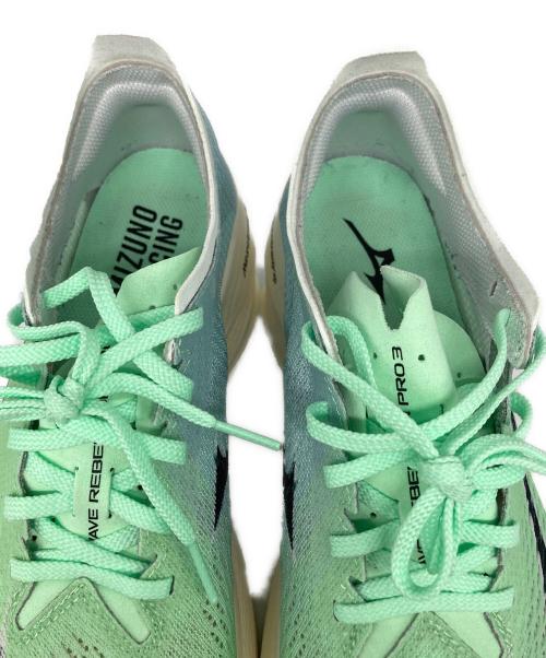 MIZUNO（ミズノ）MIZUNO (ミズノ) WAVE Rebellion Pro 3 ローカットスニーカー グリーン サイズ:26.5の古着・服飾アイテム