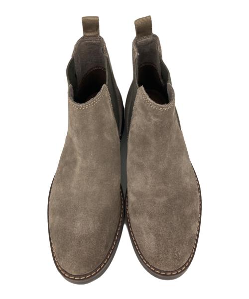 CLARKS（クラークス）CLARKS (クラークス) Paulson Up サイドゴアブーツ Taupe Suede サイズ:25の古着・服飾アイテム