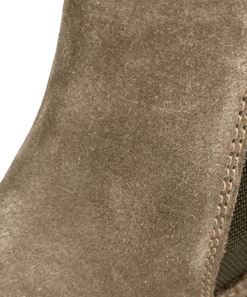 CLARKS（クラークス）CLARKS (クラークス) Paulson Up サイドゴアブーツ Taupe Suede サイズ:25の古着・服飾アイテム