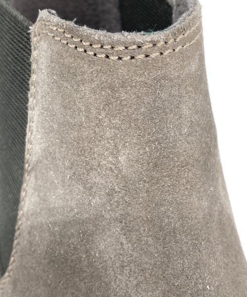 CLARKS（クラークス）CLARKS (クラークス) Paulson Up サイドゴアブーツ Taupe Suede サイズ:25の古着・服飾アイテム