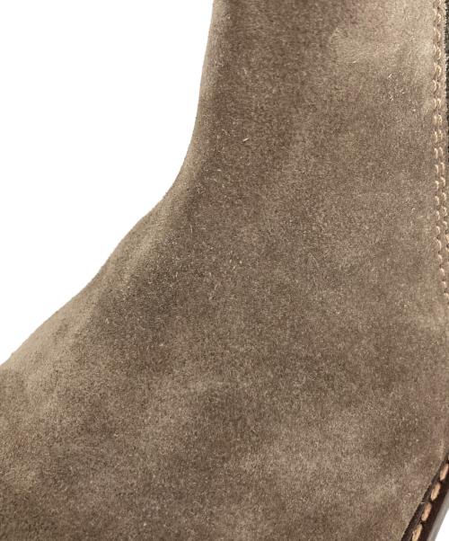 CLARKS（クラークス）CLARKS (クラークス) Paulson Up サイドゴアブーツ Taupe Suede サイズ:25の古着・服飾アイテム