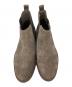 中古・古着 CLARKS (クラークス) Paulson Up サイドゴアブーツ Taupe Suede サイズ:25：7000円