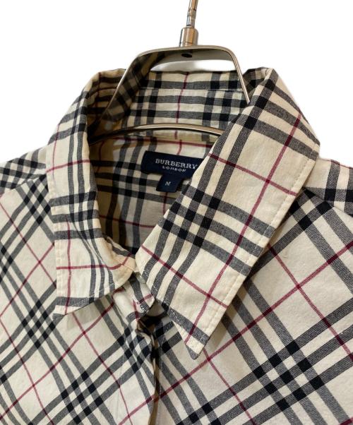 BURBERRY LONDON（バーバリーロンドン）BURBERRY LONDON (バーバリーロンドン) ノヴァチェックシャツ ベージュ サイズ:Mの古着・服飾アイテム
