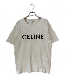 CELINE（セリーヌ）の古着「ルーズ Tシャツ / コットンジャージー」｜チョーク / ブラック