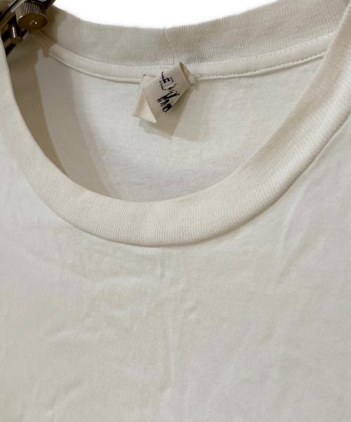 CELINE（セリーヌ）CELINE (セリーヌ) ルーズ Tシャツ / コットンジャージー チョーク / ブラック サイズ:XSの古着・服飾アイテム