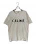 CELINE（セリーヌ）の古着「ルーズ Tシャツ / コットンジャージー」｜チョーク / ブラック