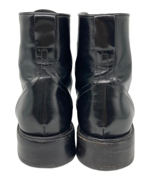 GUCCI（グッチ）GUCCI (グッチ) レースアップブーツ ブラック サイズ:36　1/2の古着・服飾アイテム