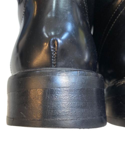 GUCCI（グッチ）GUCCI (グッチ) レースアップブーツ ブラック サイズ:36　1/2の古着・服飾アイテム