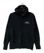 Americanaアメリカーナ）の古着「プルオーバーパーカー」｜ブラック