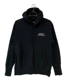 Americana（アメリカーナ）の古着「プルオーバーパーカー」｜ブラック