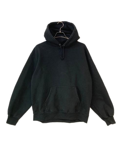 SUPREME（シュプリーム）SUPREME (シュプリーム) 25FW Satin Applique Hooded Sweatshirt ブラック サイズ:Lの古着・服飾アイテム