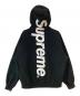 SUPREME (シュプリーム) 25FW Satin Applique Hooded Sweatshirt ブラック サイズ:L：27000円