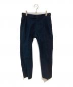 TAGLIATORE×Brilla per il gustoタリアトーレ×ブリッラ ペル イルグースト）の古着「P-MANUEL サイドジャスタースラックス」｜ネイビー