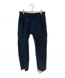 TAGLIATORE×Brilla per il gusto（タリアトーレ×ブリッラ ペル イルグースト）の古着「P-MANUEL サイドジャスタースラックス」｜ネイビー