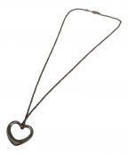 TIFFANY & Co.ティファニー）の古着「エルサ・ペレッティ オープンハートネックレス」｜シルバー