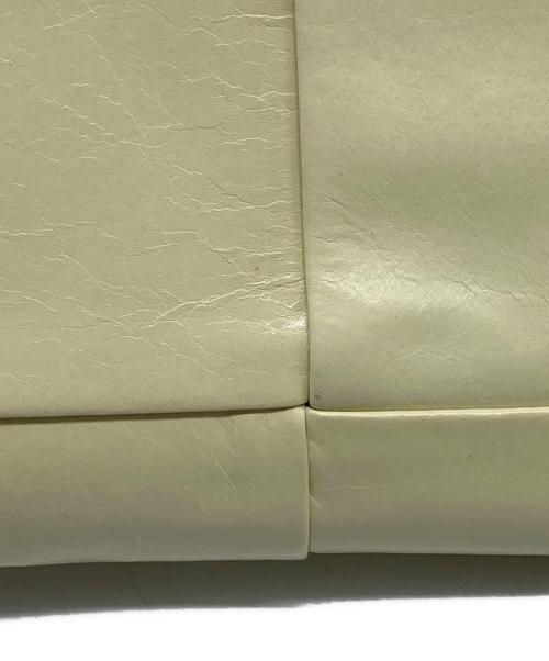 BOTTEGA VENETA（ボッテガベネタ）BOTTEGA VENETA (ボッテガベネタ) INTRECCIATO ZIP AROUND WALLET マキシイントレチャート カセット ジップアラウンド ウォレット LEMON WASHEDの古着・服飾アイテム