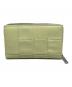 BOTTEGA VENETA（ボッテガベネタ）の古着「INTRECCIATO ZIP AROUND WALLET マキシイントレチャート カセット ジップアラウンド ウォレット」｜LEMON WASHED